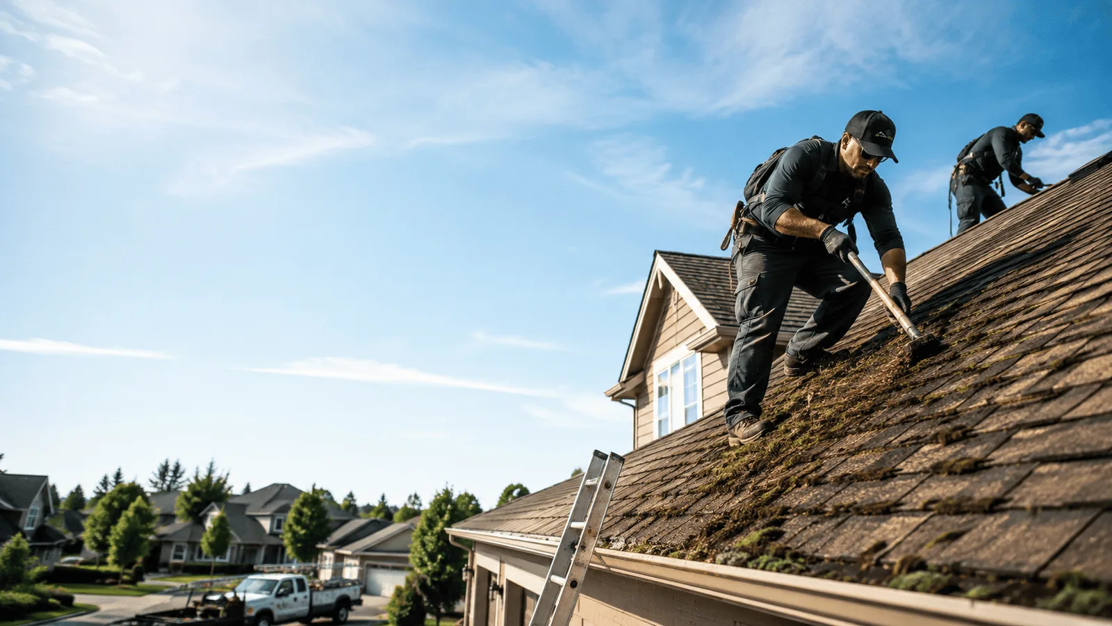 Roof Moss Removal in New Madison, OH near me